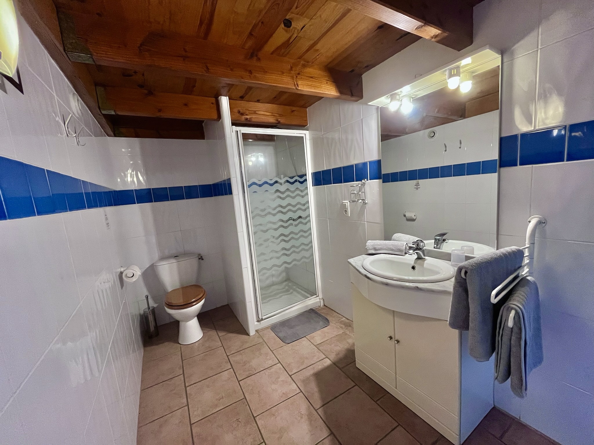 Salle de bain du Gîte de la Chocolaterie