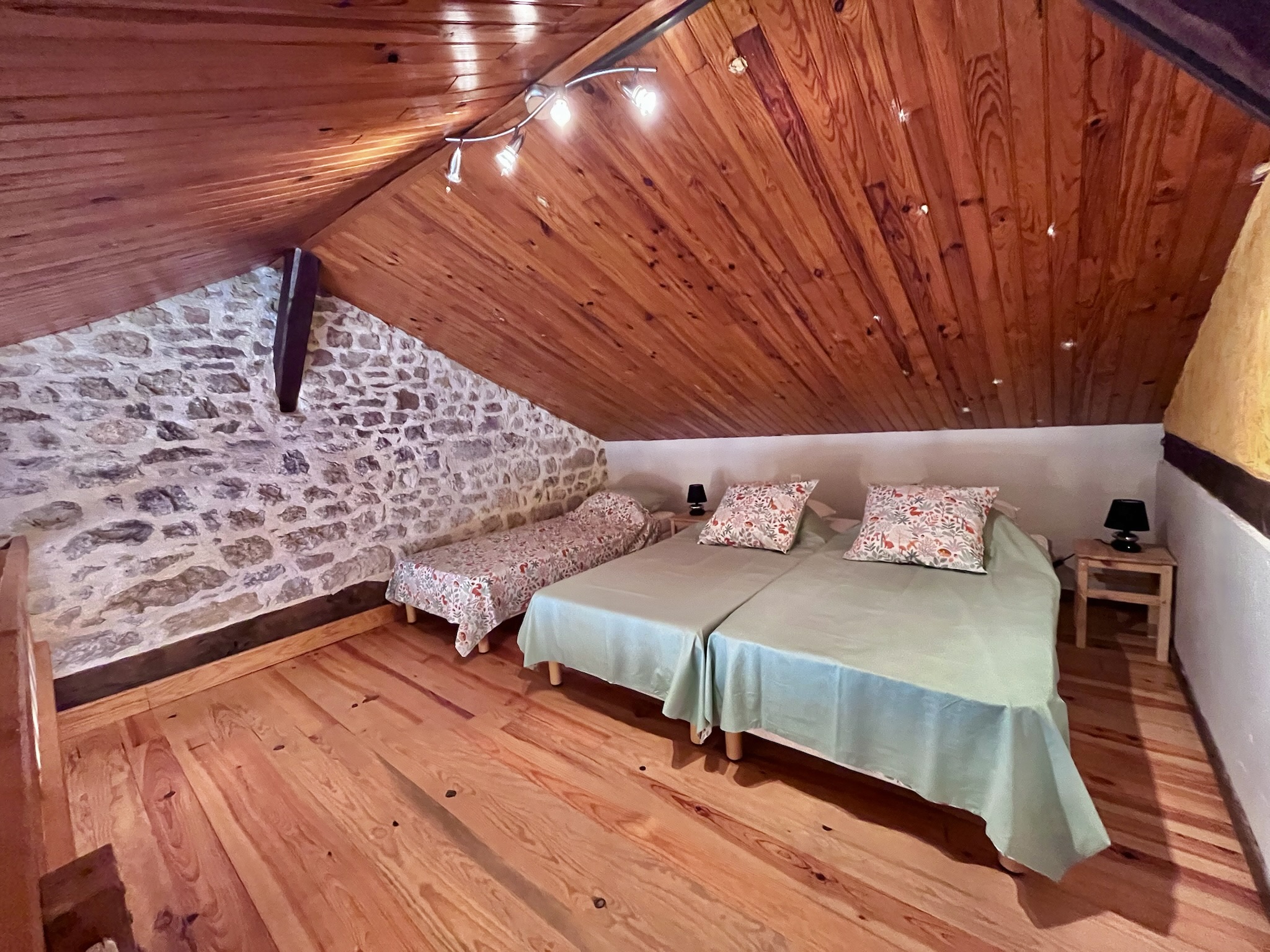 Chambre secondaire du Gîte de la Chocolaterie