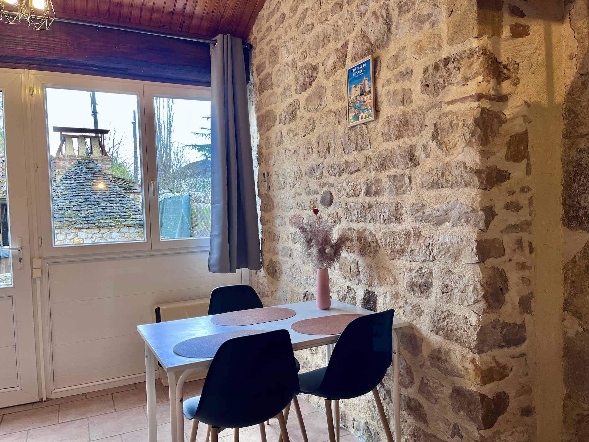 Coin repas du Gîte de la Chocolaterie