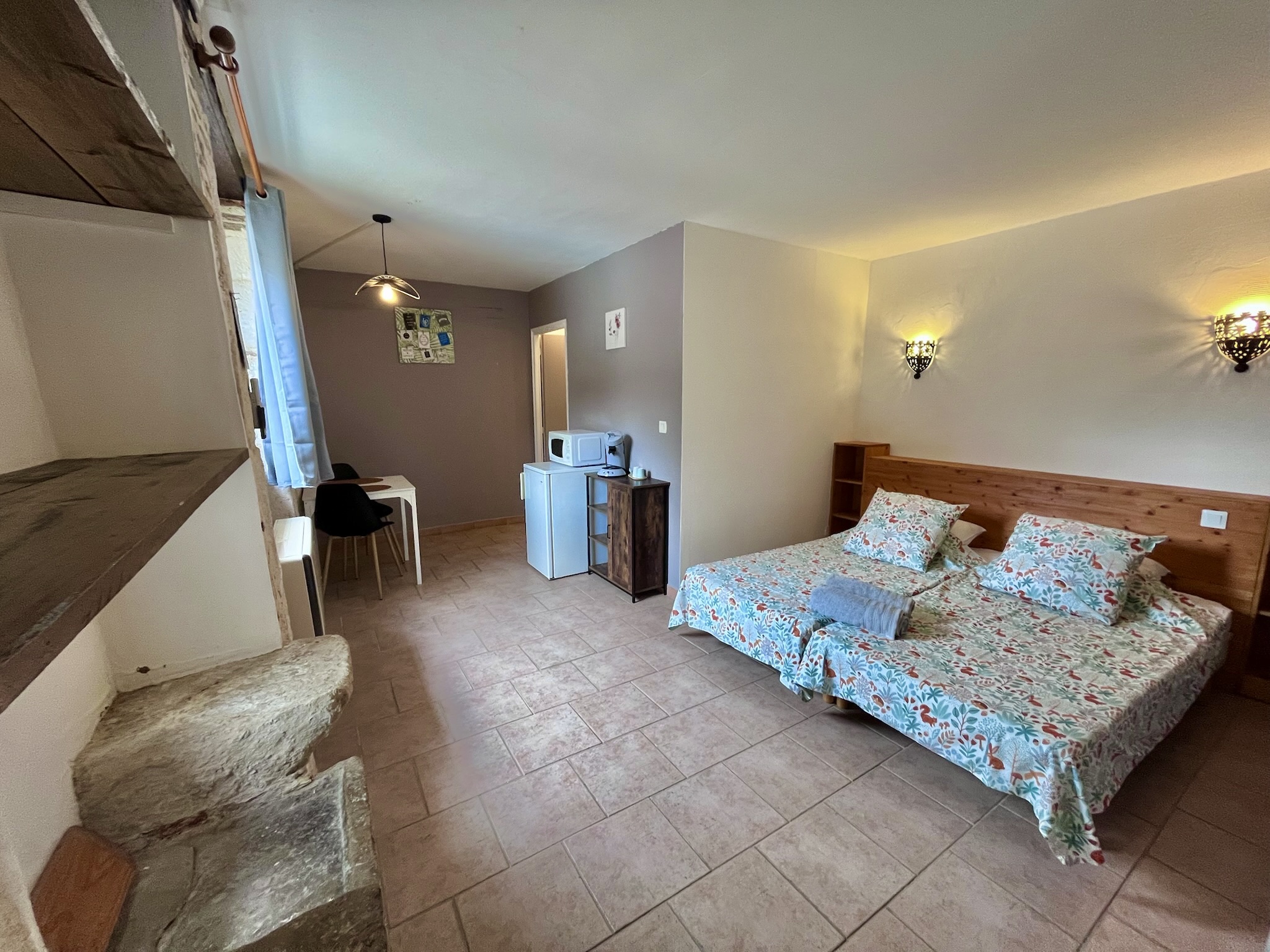 Chambre secondaire du Gîte de la Chocolaterie