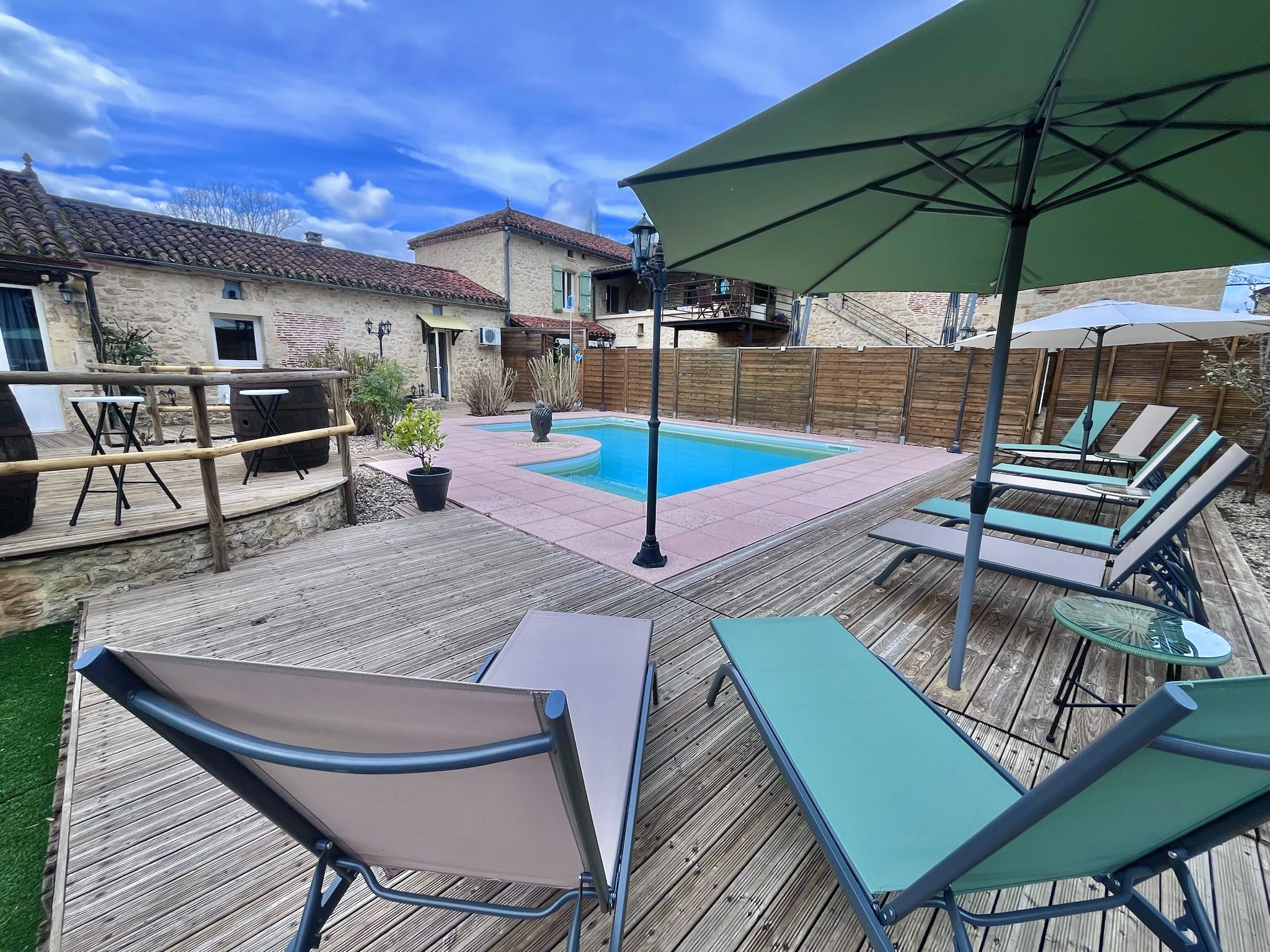 Jardin du Gîte de la Chocolaterie