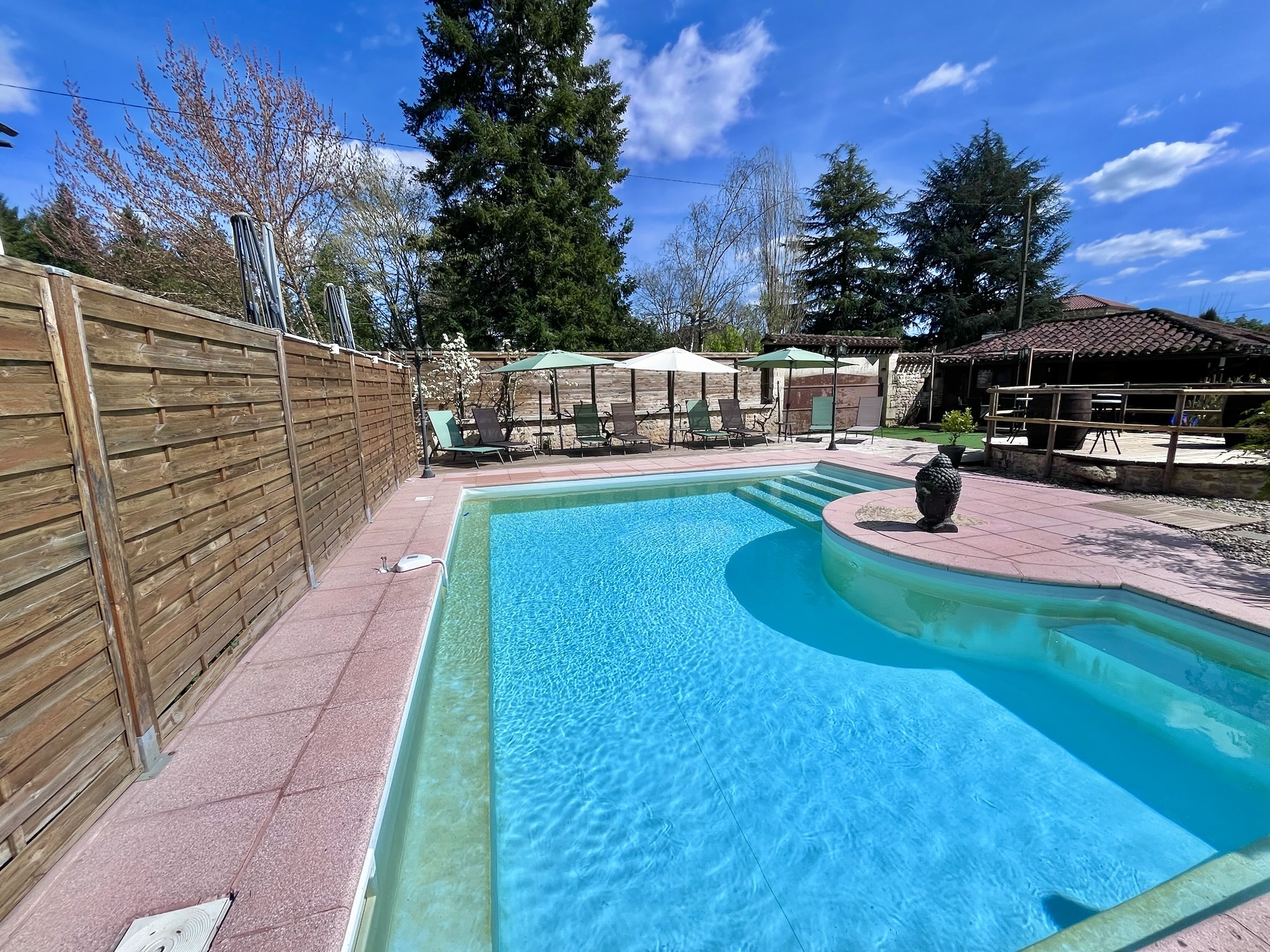 Piscine du Gîte de la Chocolaterie