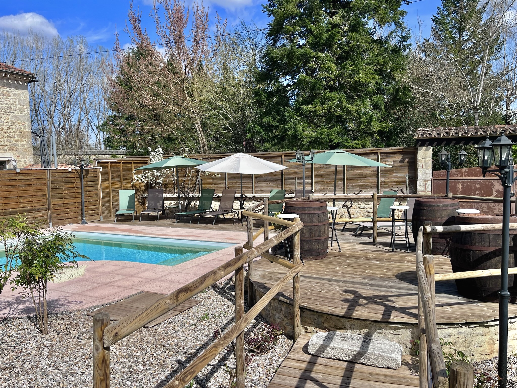 Piscine du Gîte de la Chocolaterie